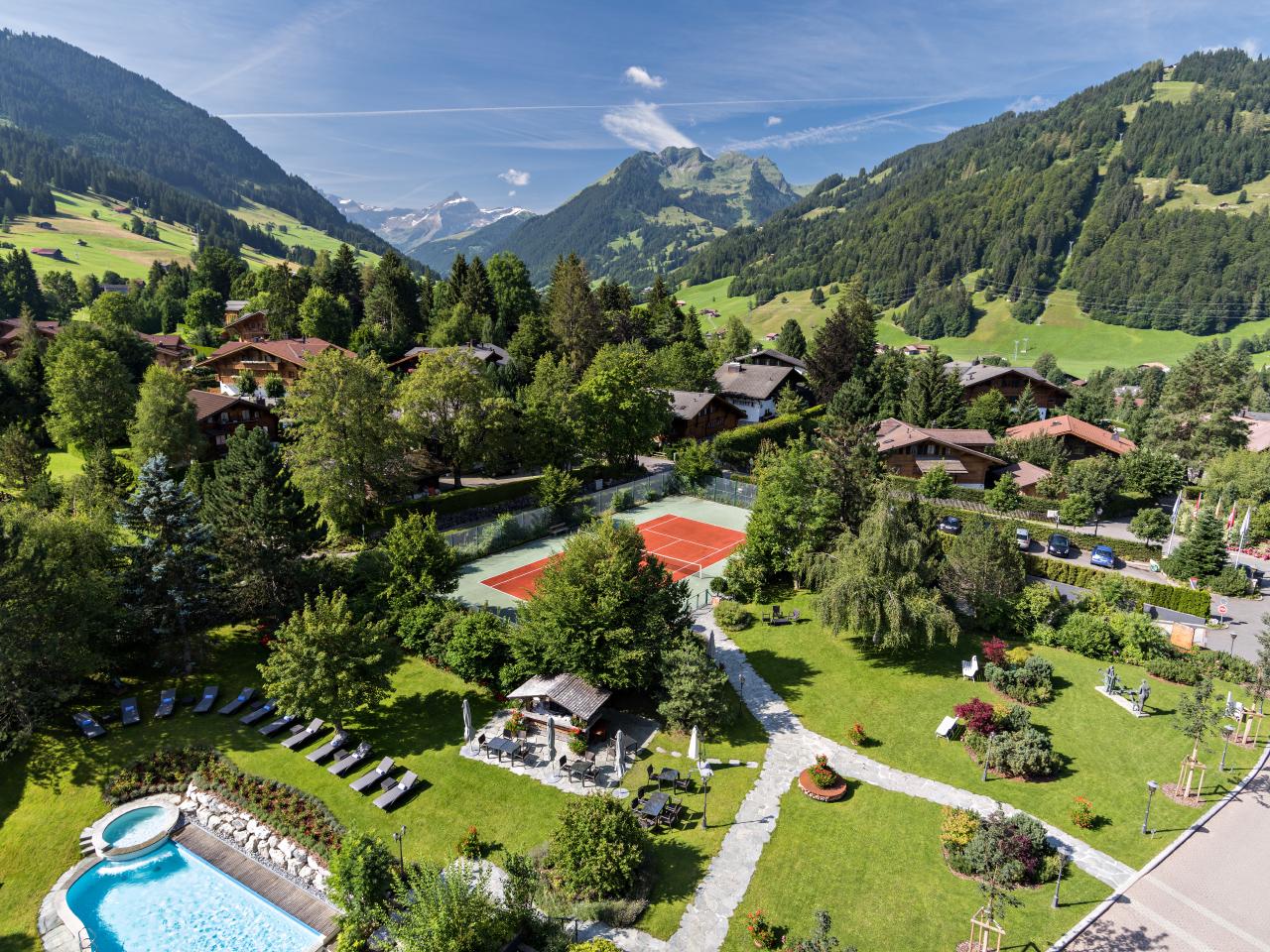 Chalet Grand View - Gstaad Занен Экстерьер фото