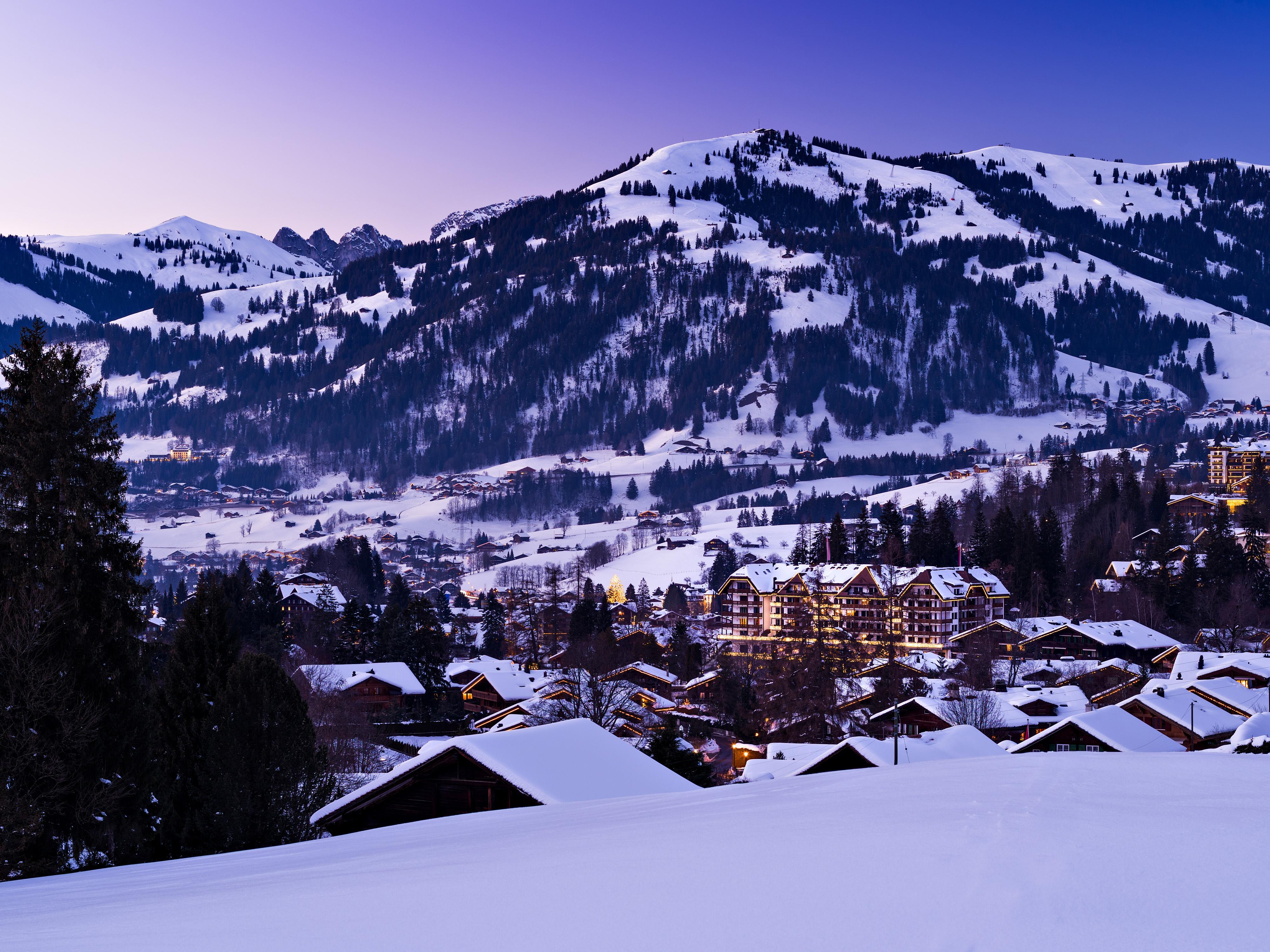 Chalet Grand View - Gstaad Занен Экстерьер фото