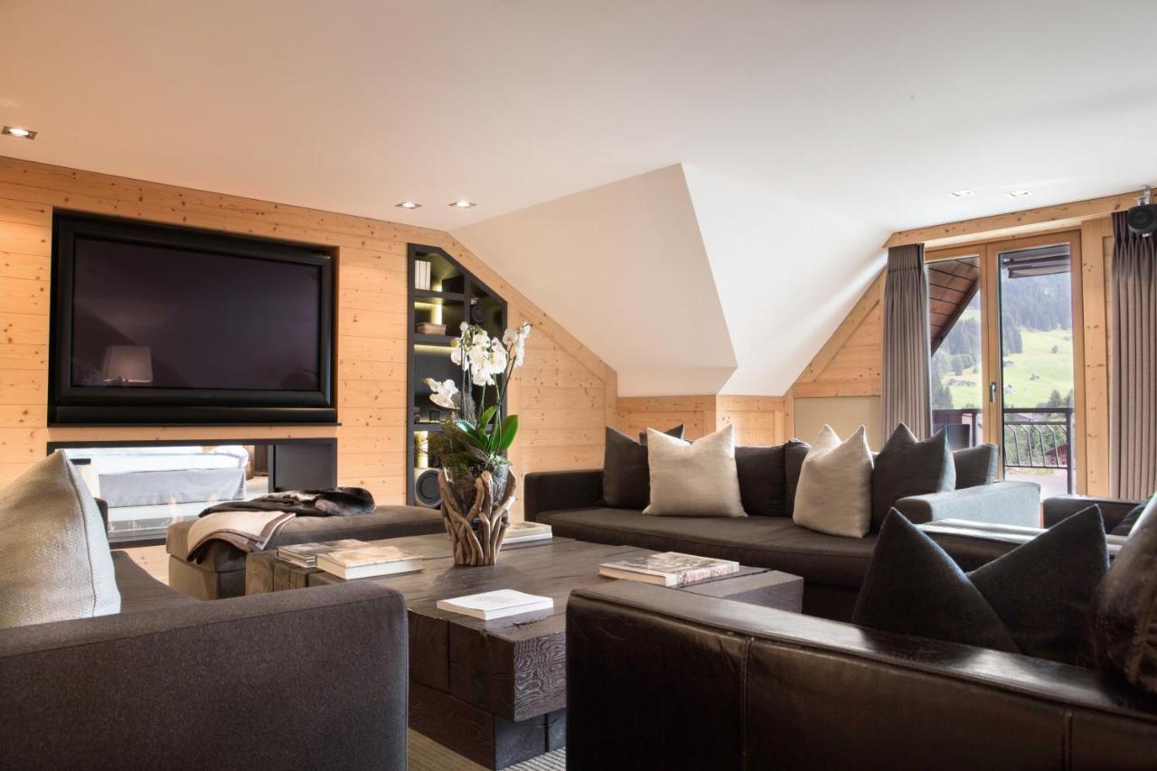 Chalet Grand View - Gstaad Занен Экстерьер фото