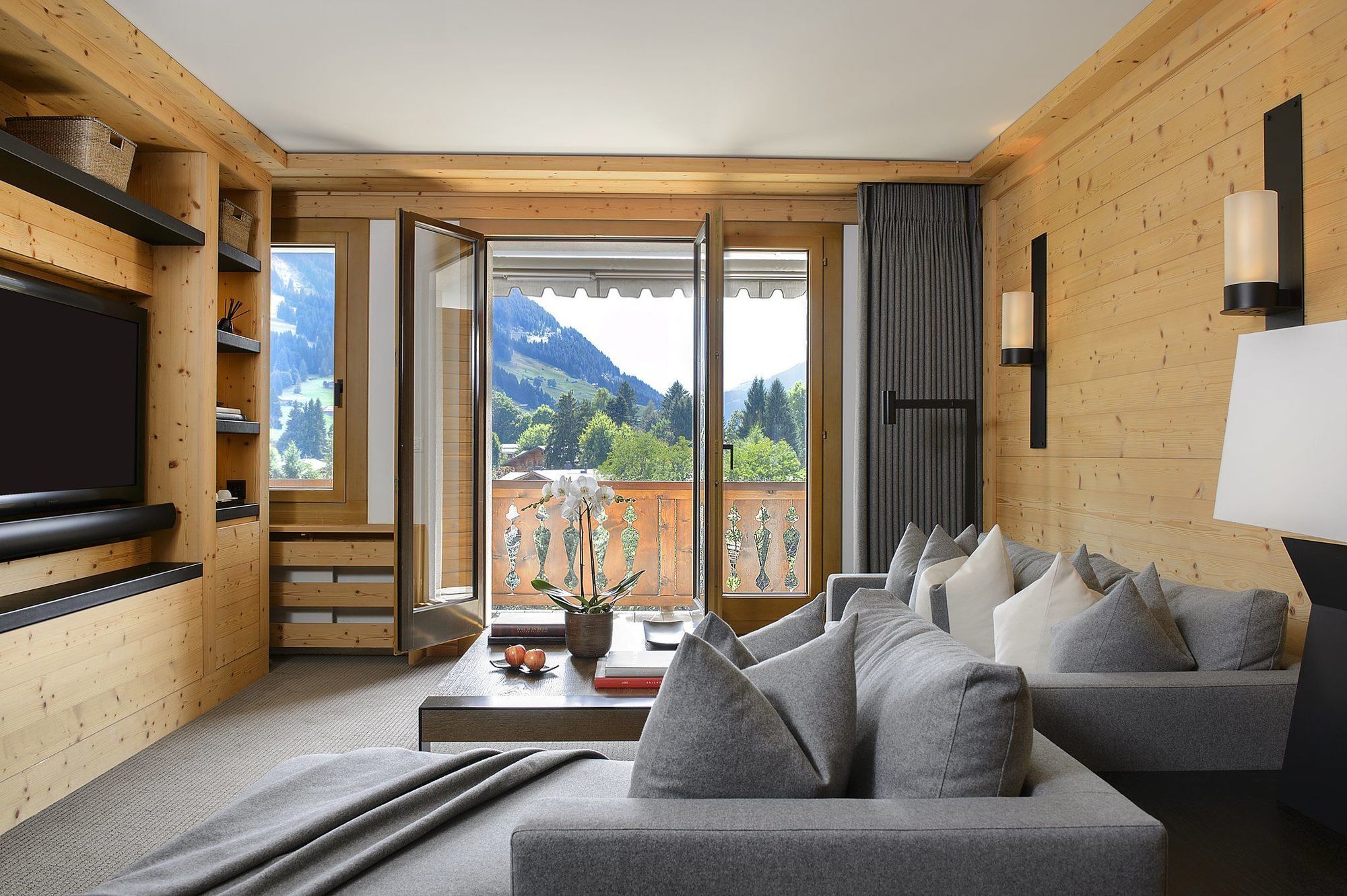 Chalet Grand View - Gstaad Занен Экстерьер фото